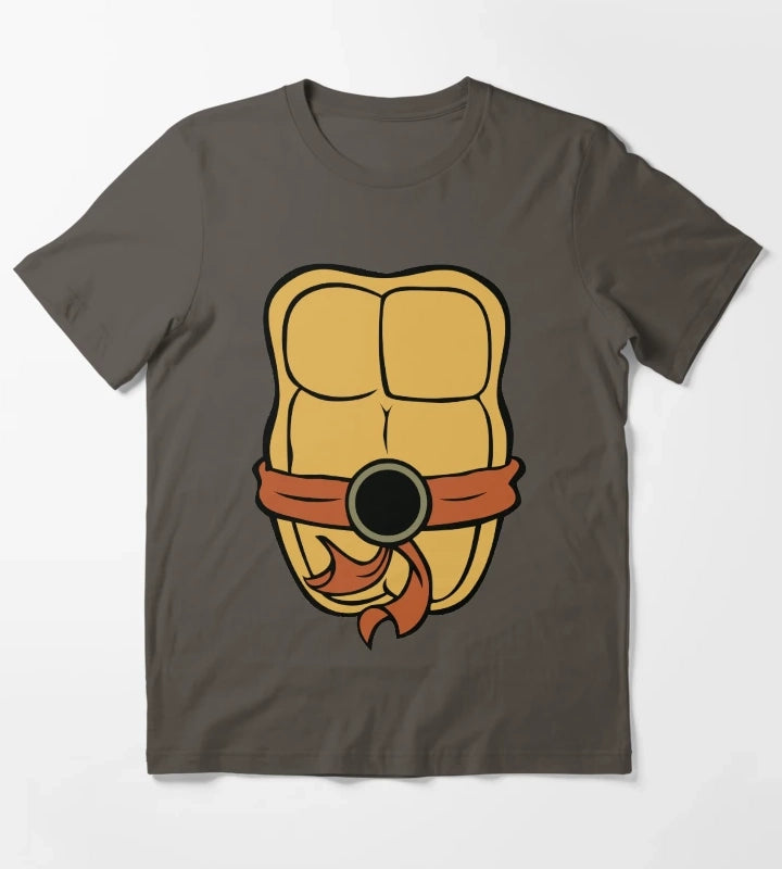 Turtle Ninja Costume T-Shirt Dark Grey