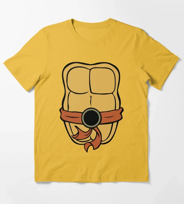 Turtle Ninja Costume T-Shirt Yellow