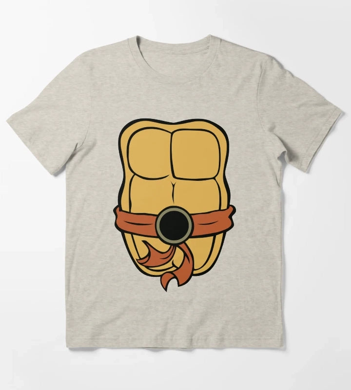 Turtle Ninja Costume T-Shirt Cream