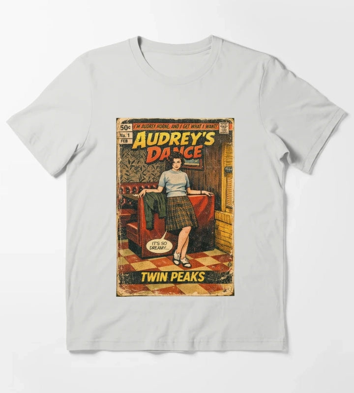 Twin Peaks Audreys Dance T-Shirt Light Grey