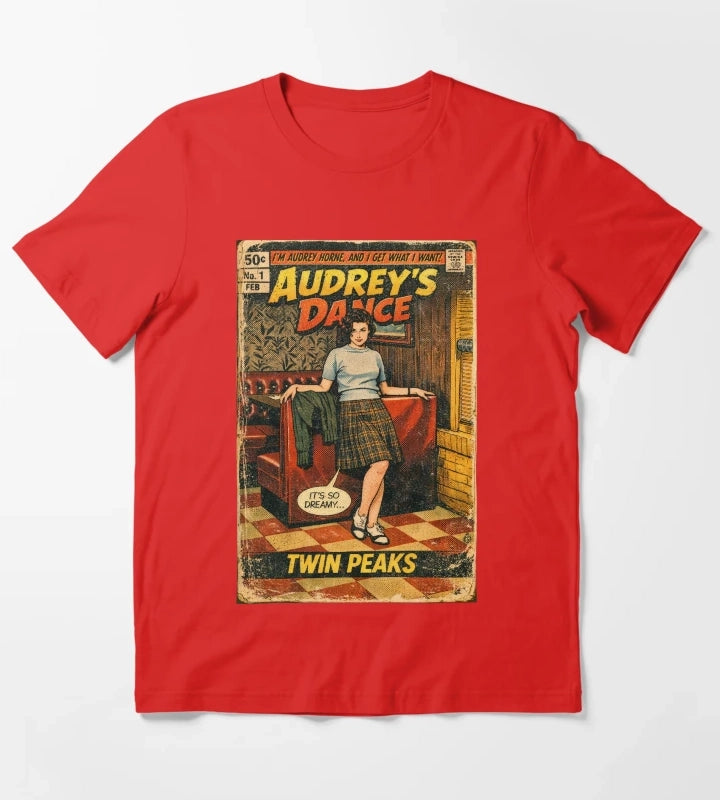 Twin Peaks Audreys Dance T-Shirt Red