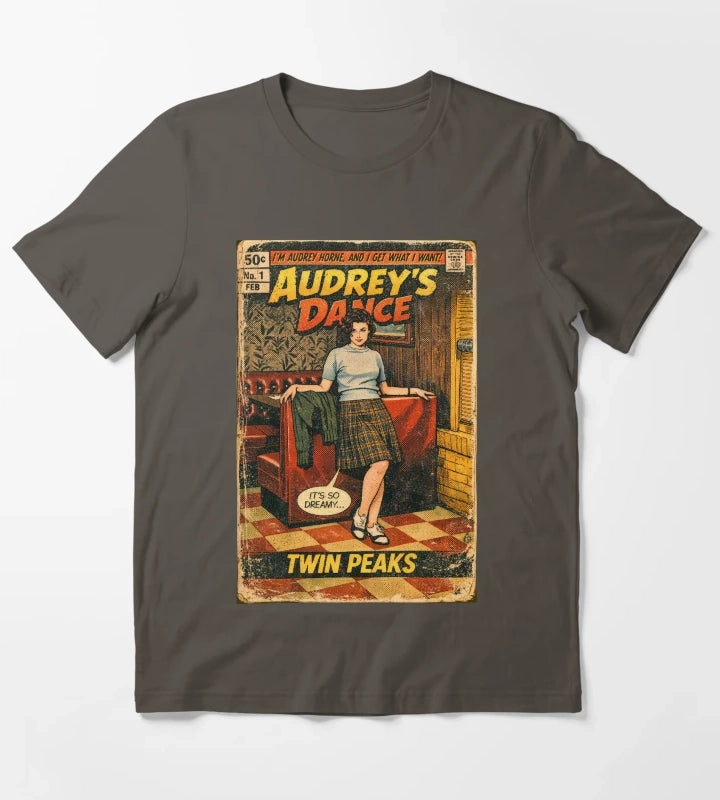 Twin Peaks Audreys Dance T-Shirt Dark Grey