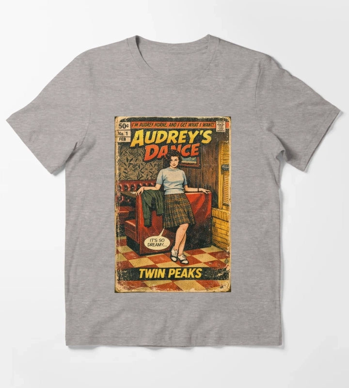 Twin Peaks Audreys Dance T-Shirt Heather Grey