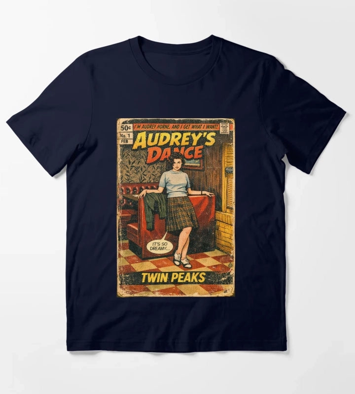 Twin Peaks Audreys Dance T-Shirt Navy