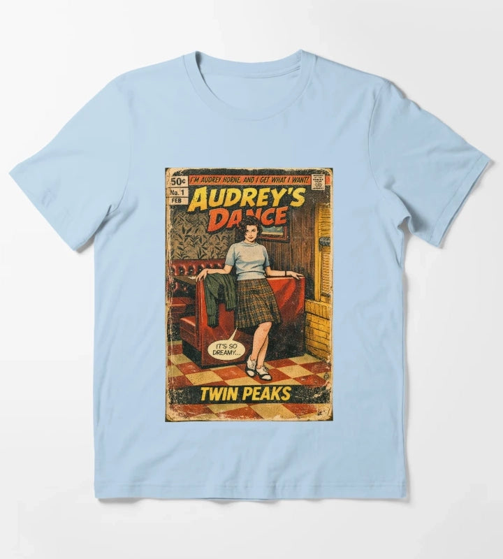 Twin Peaks Audreys Dance T-Shirt Sky Blue