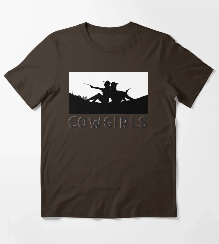 Two Cowgirls Retro Cowgirls T-Shirt Brown