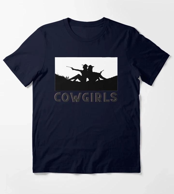 Two Cowgirls Retro Cowgirls T-Shirt Navy