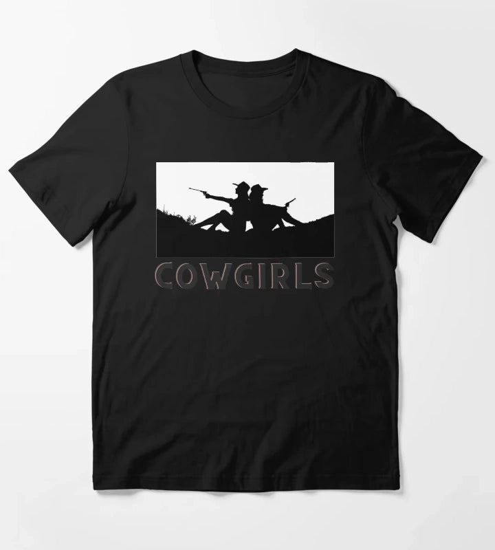 Two Cowgirls Retro Cowgirls T-Shirt
