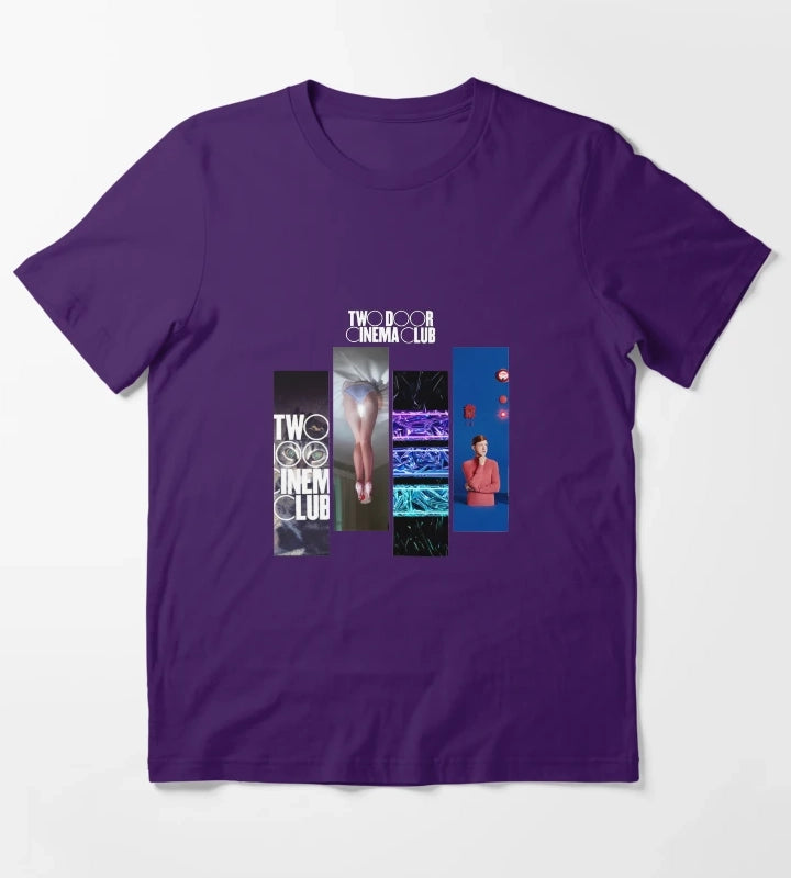 Two Door Cinema Club Discography T-Shirt Purple