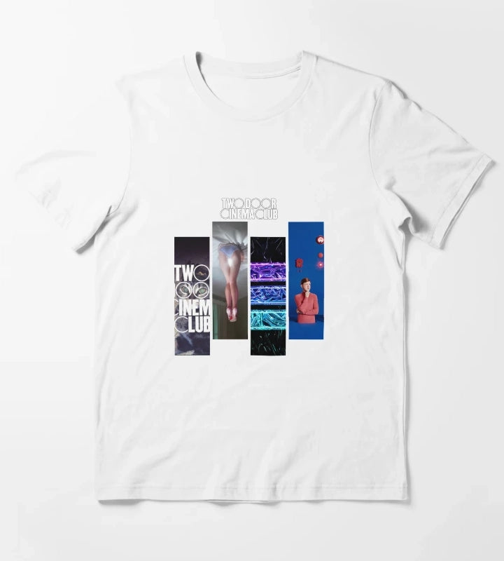 Two Door Cinema Club Discography T-Shirt White