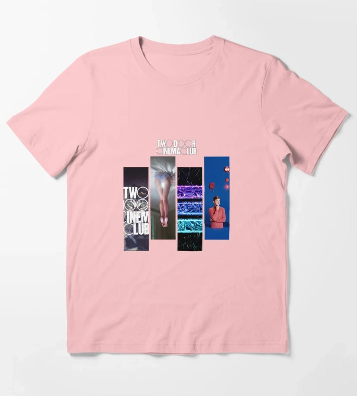 Two Door Cinema Club Discography T-Shirt Dark Grey