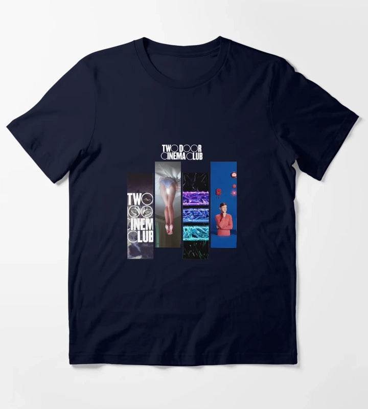 Two Door Cinema Club Discography T-Shirt Navy