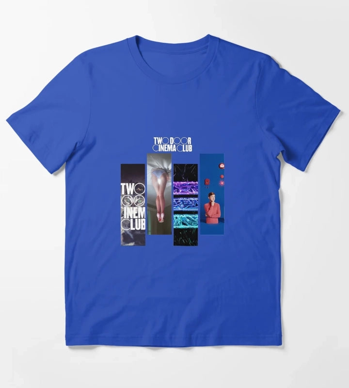 Two Door Cinema Club Discography T-Shirt Blue