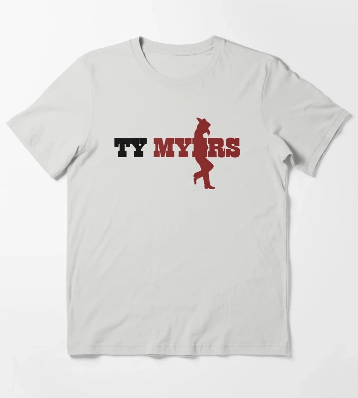 Ty Myers Merch T-Shirt Light Grey