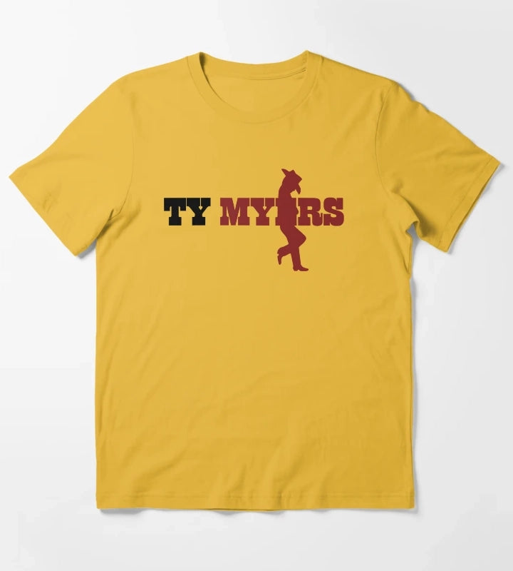 Ty Myers Merch T-Shirt Yellow