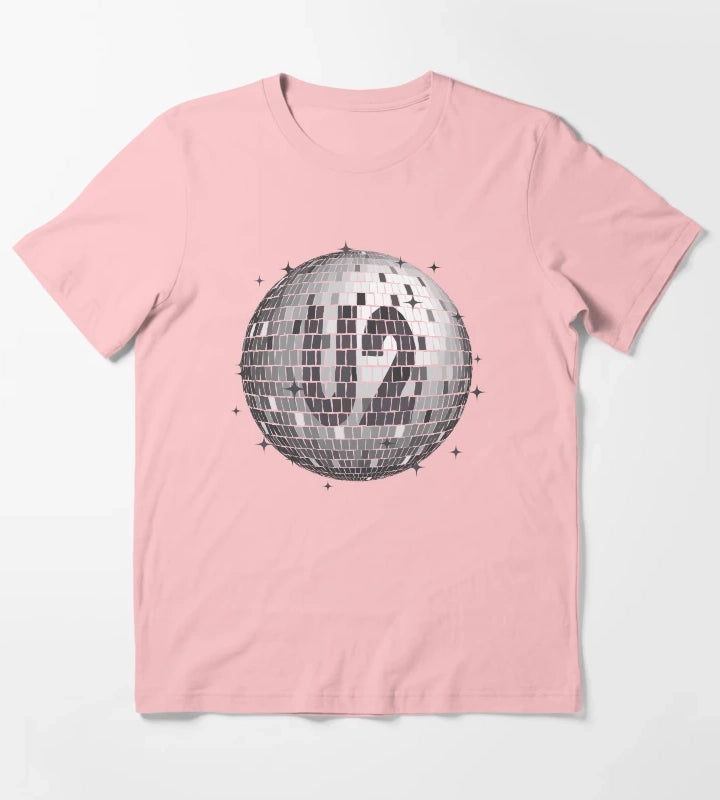 U2 Disco Ball Mono Bono TShirt T-Shirt Dark Grey