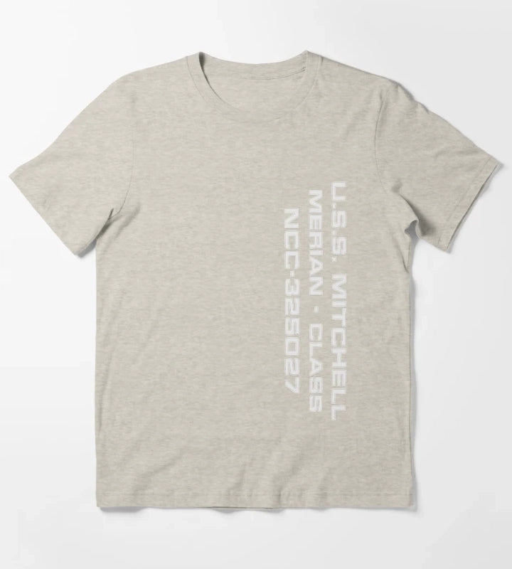 USS Mitchell T-Shirt Cream