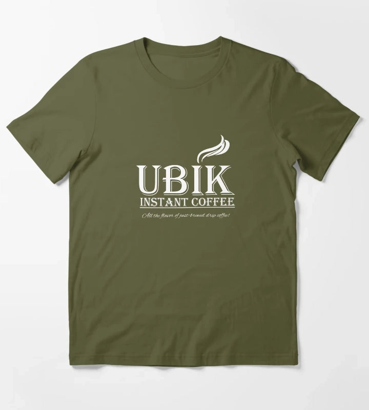 Ubik Instant Coffee T-Shirt Olive Green
