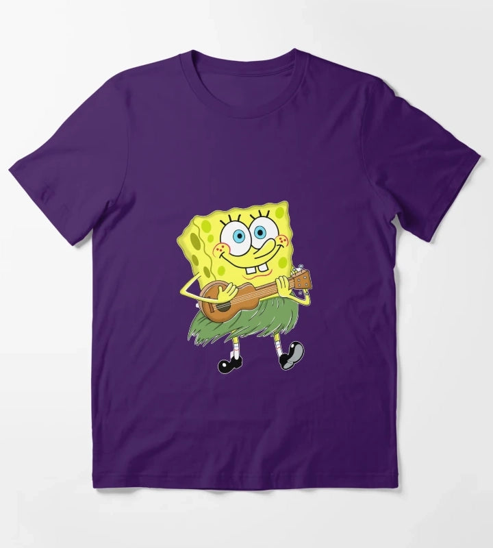 Ukulele SpongeBob T-Shirt Purple
