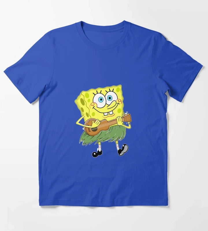 Ukulele SpongeBob T-Shirt Blue