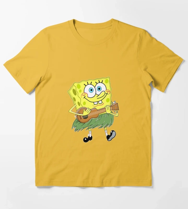 Ukulele SpongeBob T-Shirt Yellow