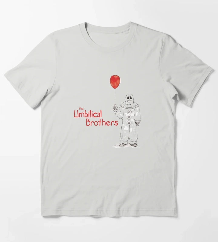 Umbilical Brothers Roadie Design T-Shirt Light Grey