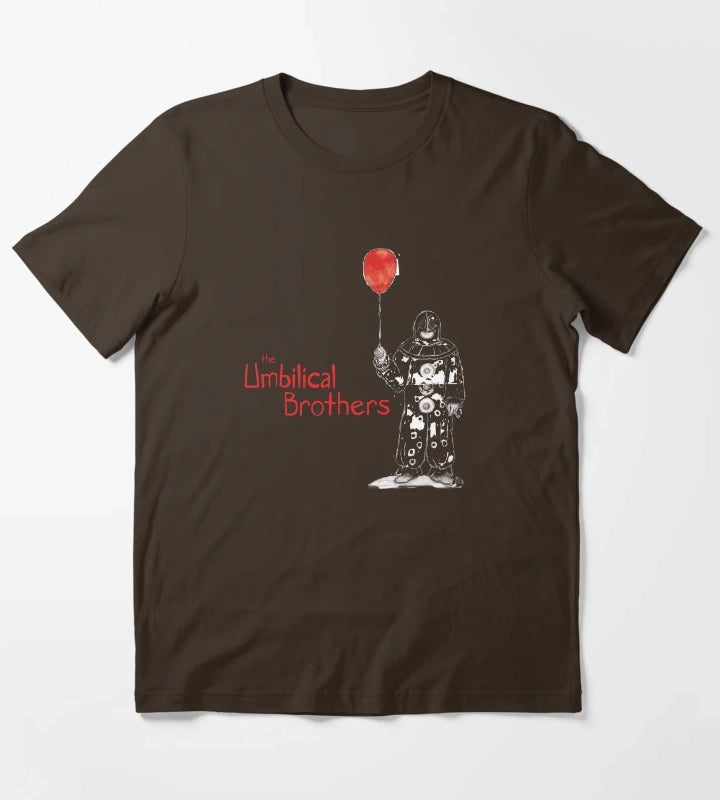 Umbilical Brothers Roadie Design T-Shirt Brown