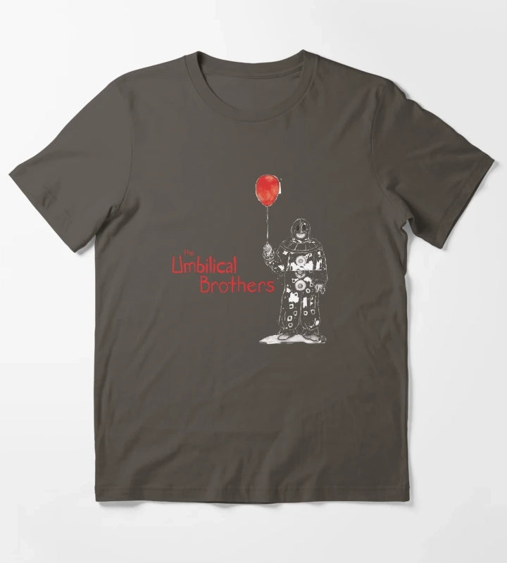 Umbilical Brothers Roadie Design T-Shirt Dark Grey