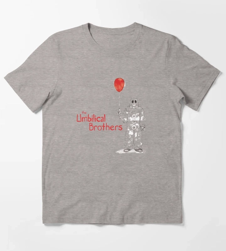 Umbilical Brothers Roadie Design T-Shirt Heather Grey