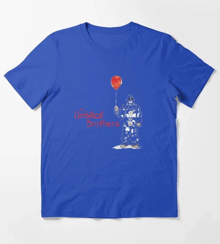 Umbilical Brothers Roadie Design T-Shirt Blue