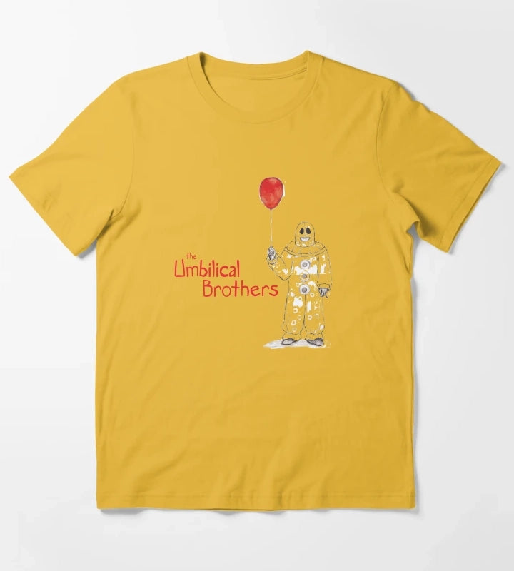 Umbilical Brothers Roadie Design T-Shirt Yellow