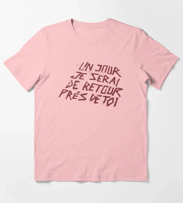 Un Jour Je Serai De Retour Pres De Toi Disco Elysium T-Shirt Dark Grey