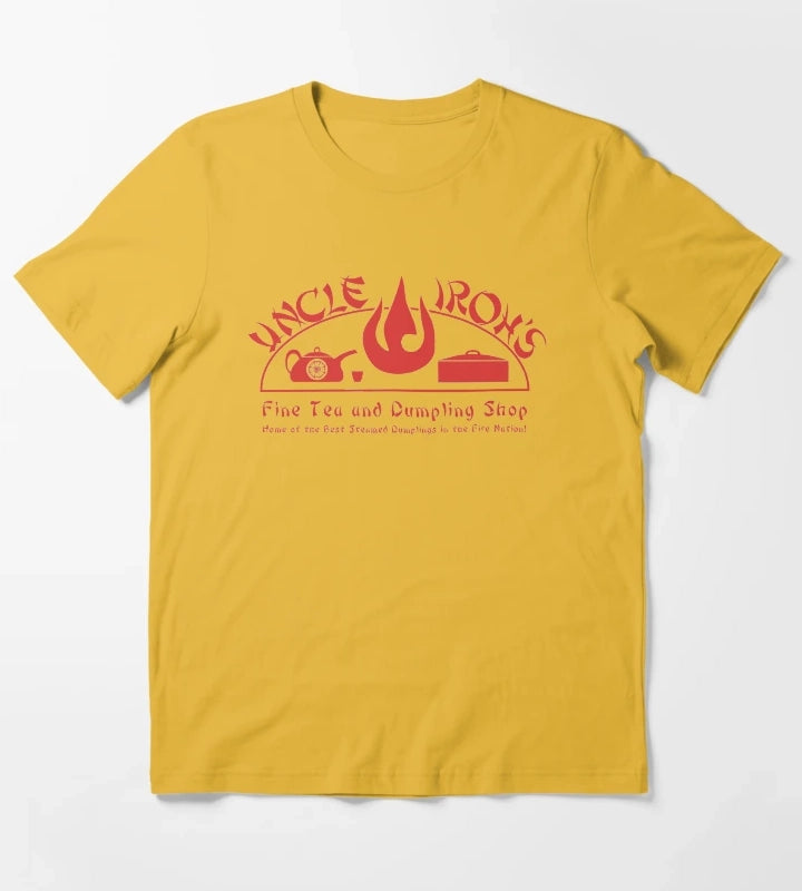 Uncle Irohs Fine Tea Shop T-Shirt Yellow