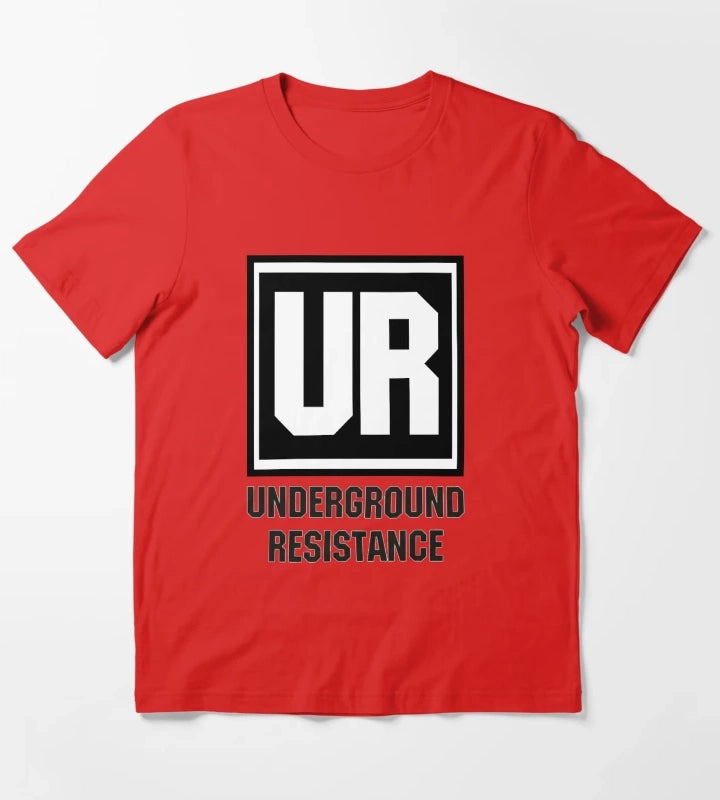 Underground Records T-Shirt Red