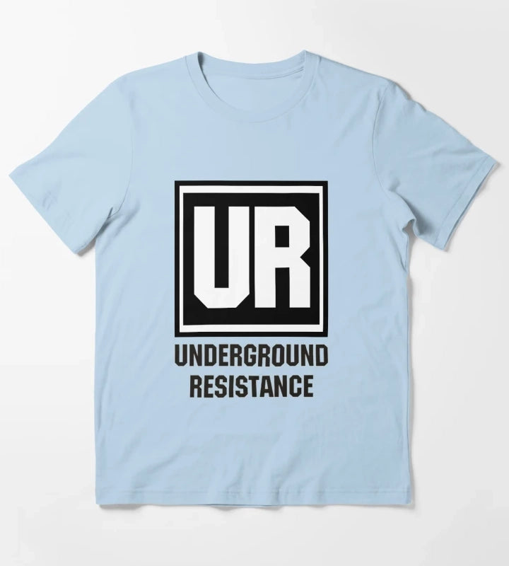 Underground Records T-Shirt Sky Blue