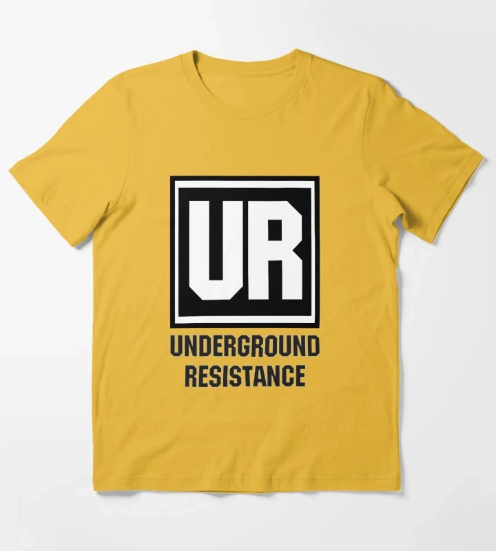 Underground Records T-Shirt Yellow
