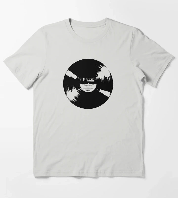 Underworld Rez Vinyl Junior Boys Own T-Shirt Light Grey