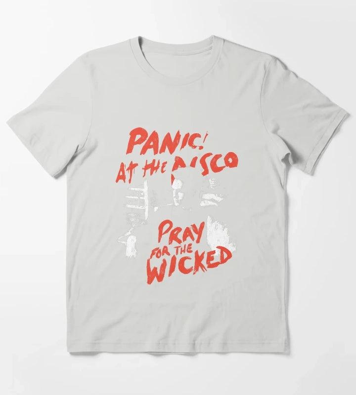 Universe is made of protons neutrons electrons morons Panicmaskes Panicgalaxy Panicstuff Panicyoutube Paniclong sleeve Panic1 Panic2 Panicshop Panicmouse Panic x3 T-Shirt Light Grey