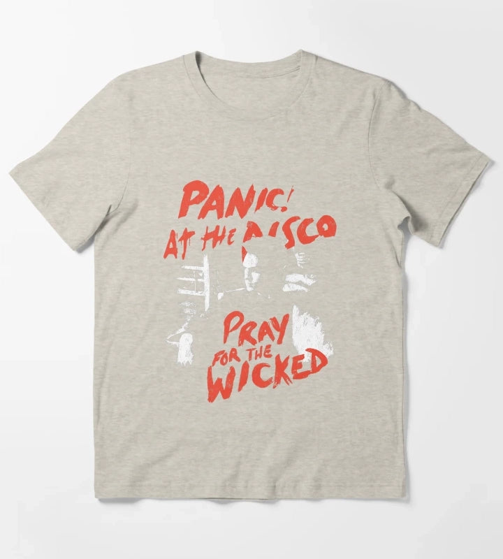 Universe is made of protons neutrons electrons morons Panicmaskes Panicgalaxy Panicstuff Panicyoutube Paniclong sleeve Panic1 Panic2 Panicshop Panicmouse Panic x3 T-Shirt Cream