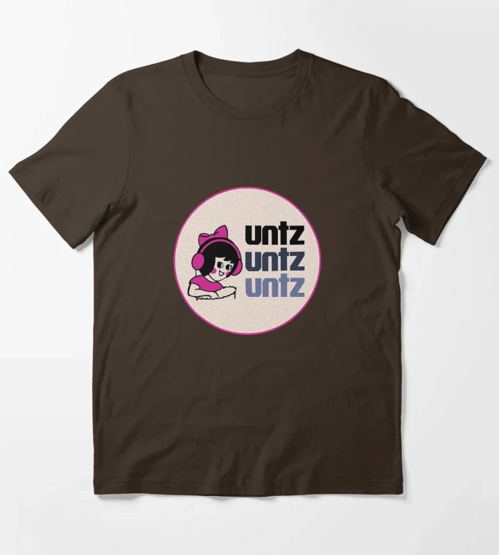 Untz Untz Untz T-Shirt Brown