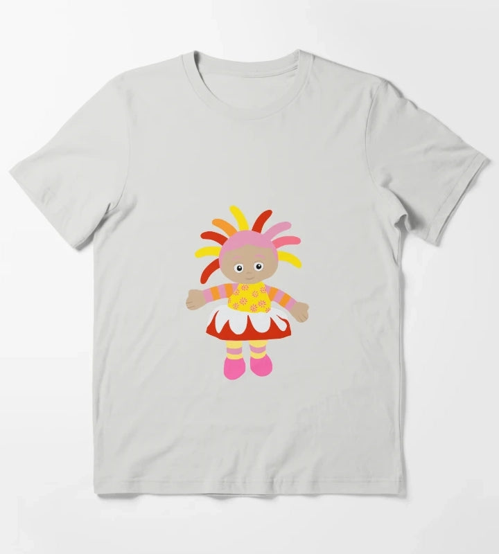 Upsy Daisy Simple Design T-Shirt Light Grey