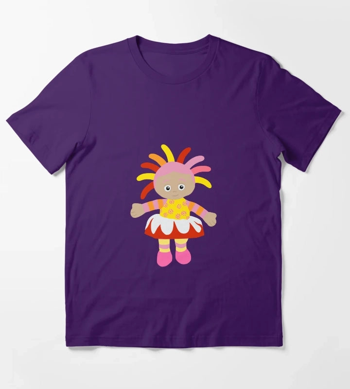 Upsy Daisy Simple Design T-Shirt Purple