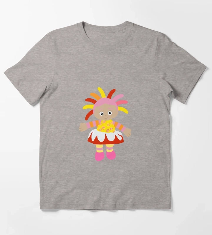 Upsy Daisy Simple Design T-Shirt Heather Grey
