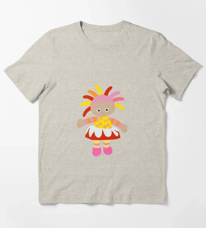 Upsy Daisy Simple Design T-Shirt Cream