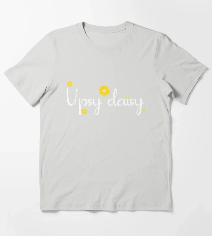 Upsy daisy day T-Shirt Light Grey