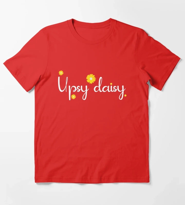 Upsy daisy day T-Shirt Red