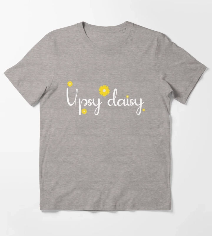 Upsy daisy day T-Shirt Heather Grey