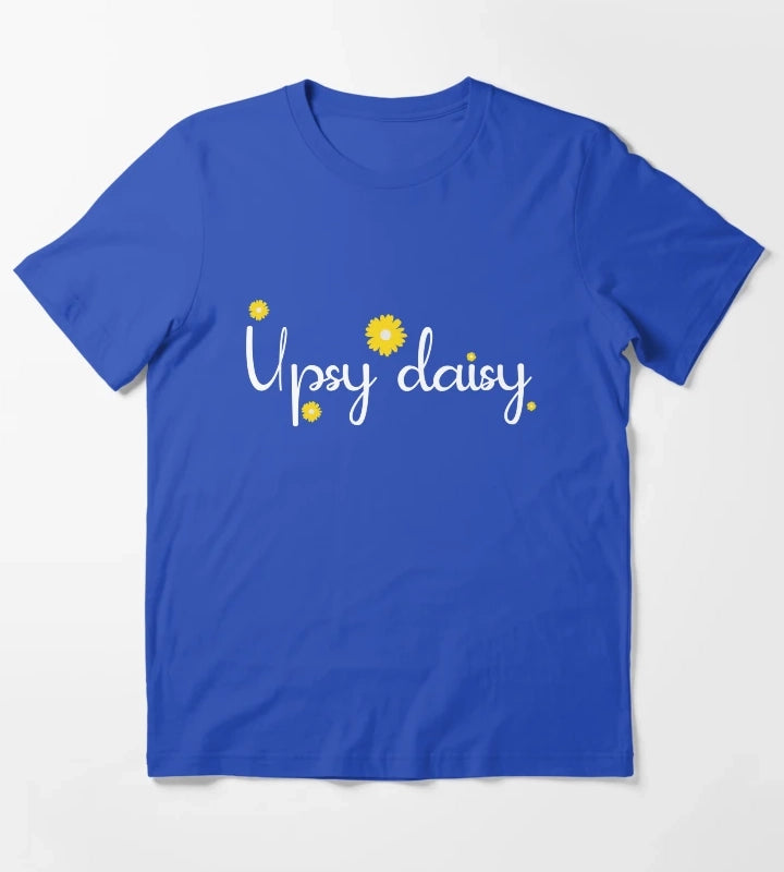 Upsy daisy day T-Shirt Blue