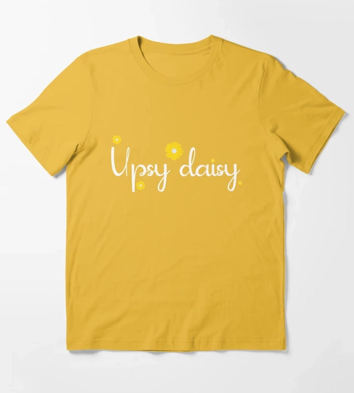 Upsy daisy day T-Shirt Yellow