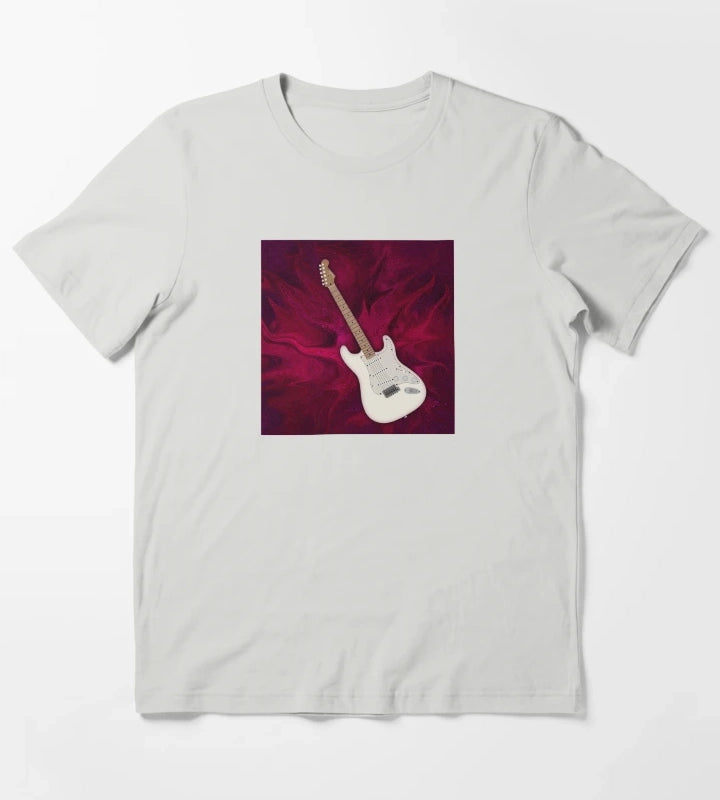 VELVET DISTORTION T-Shirt Light Grey
